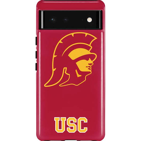 University of Southern California USC Gold Trojan Mascot Pixel Cases